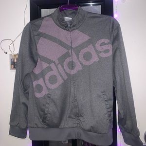 Girls adidas jacket (no hood)